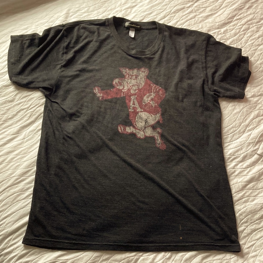 Houndstooth Arkansa Razorback tee XL
